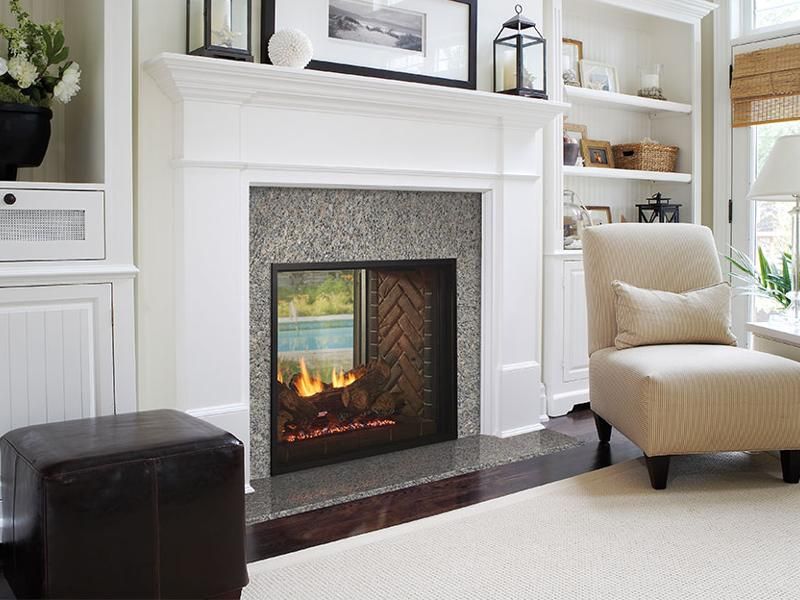 Fortress See-Through Gas Fireplace