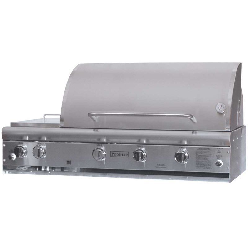 PFDLX series 48s stainless steel grill head includes side burner