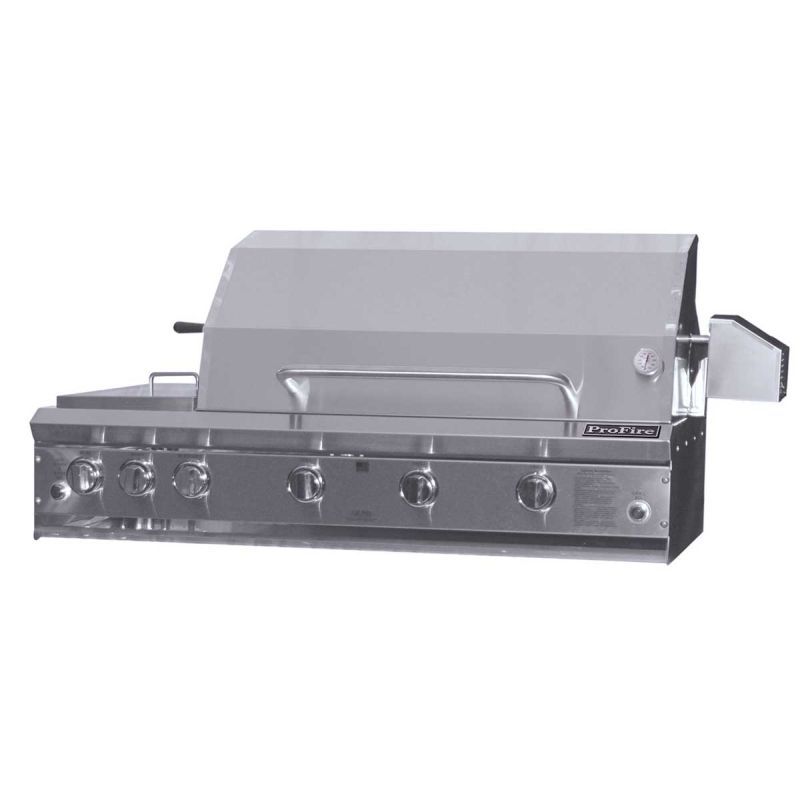 Professional PF series 48s grill includes side burner