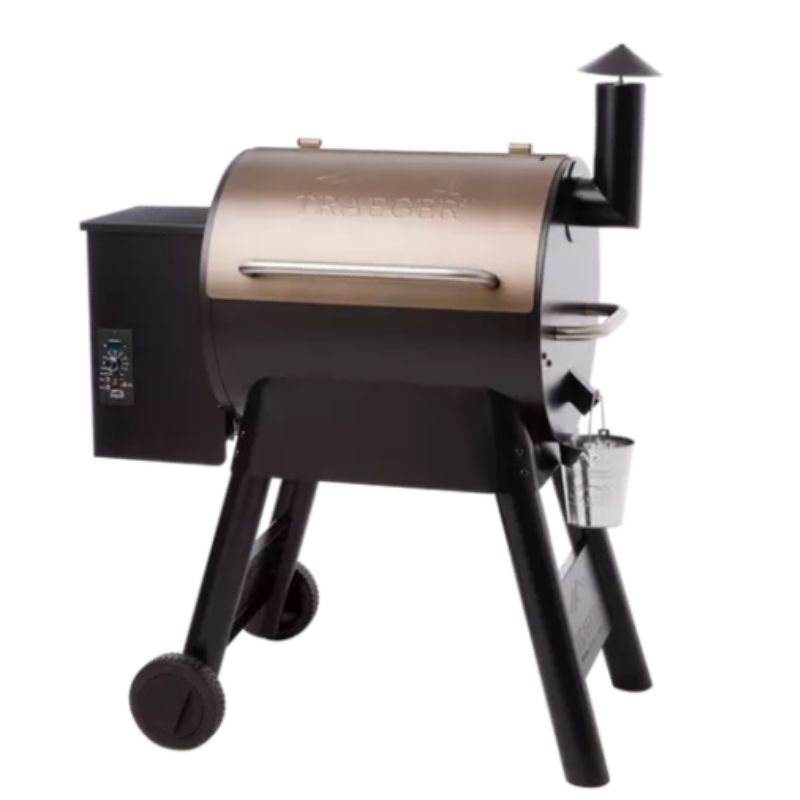 Traeger pro series 22 pellet grill (gen 1) - bronze