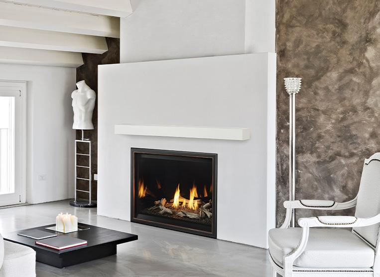 6K and 8K Modern Gas Fireplace