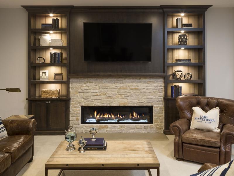 Mezzo Linear Indoor Gas Fireplace